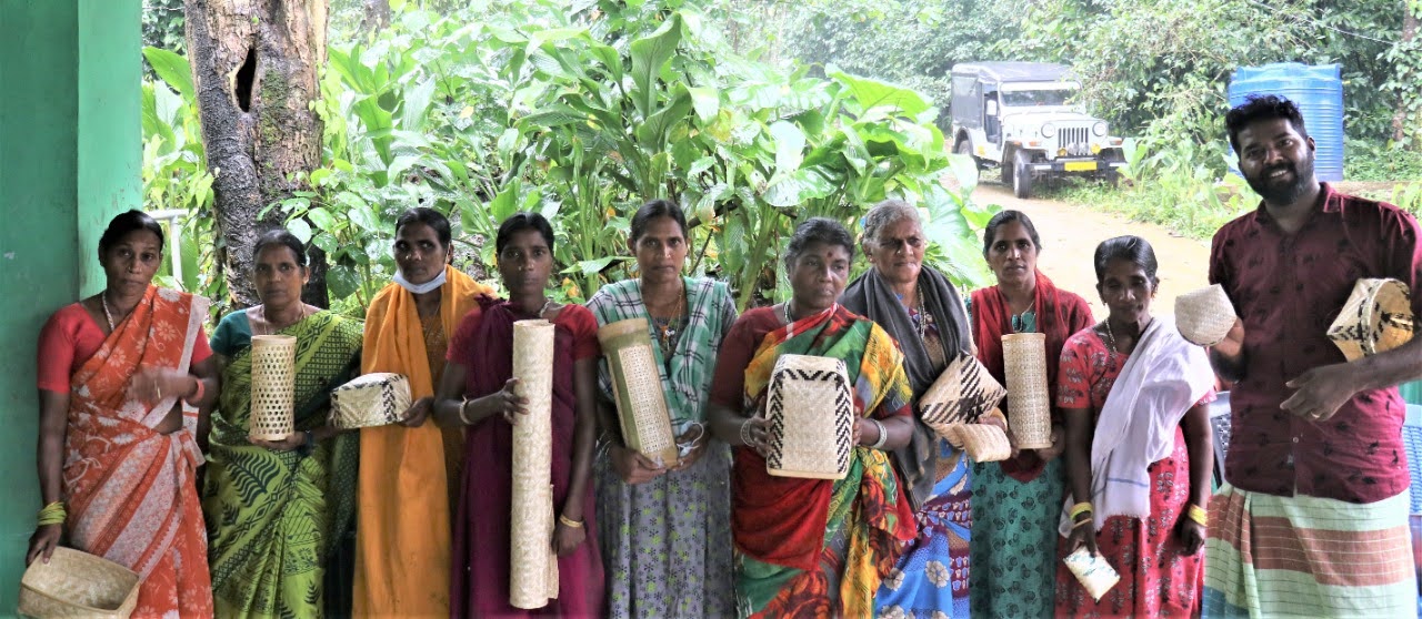 Vibrant spools of thread ready for weaving.